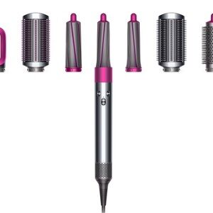 First-generation Dyson Airwrap Complete (Nickel/fuchsia)